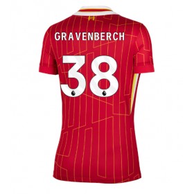 Liverpool Ryan Gravenberch #38 Hjemme skjorte til dame 2024-25 Kortermet